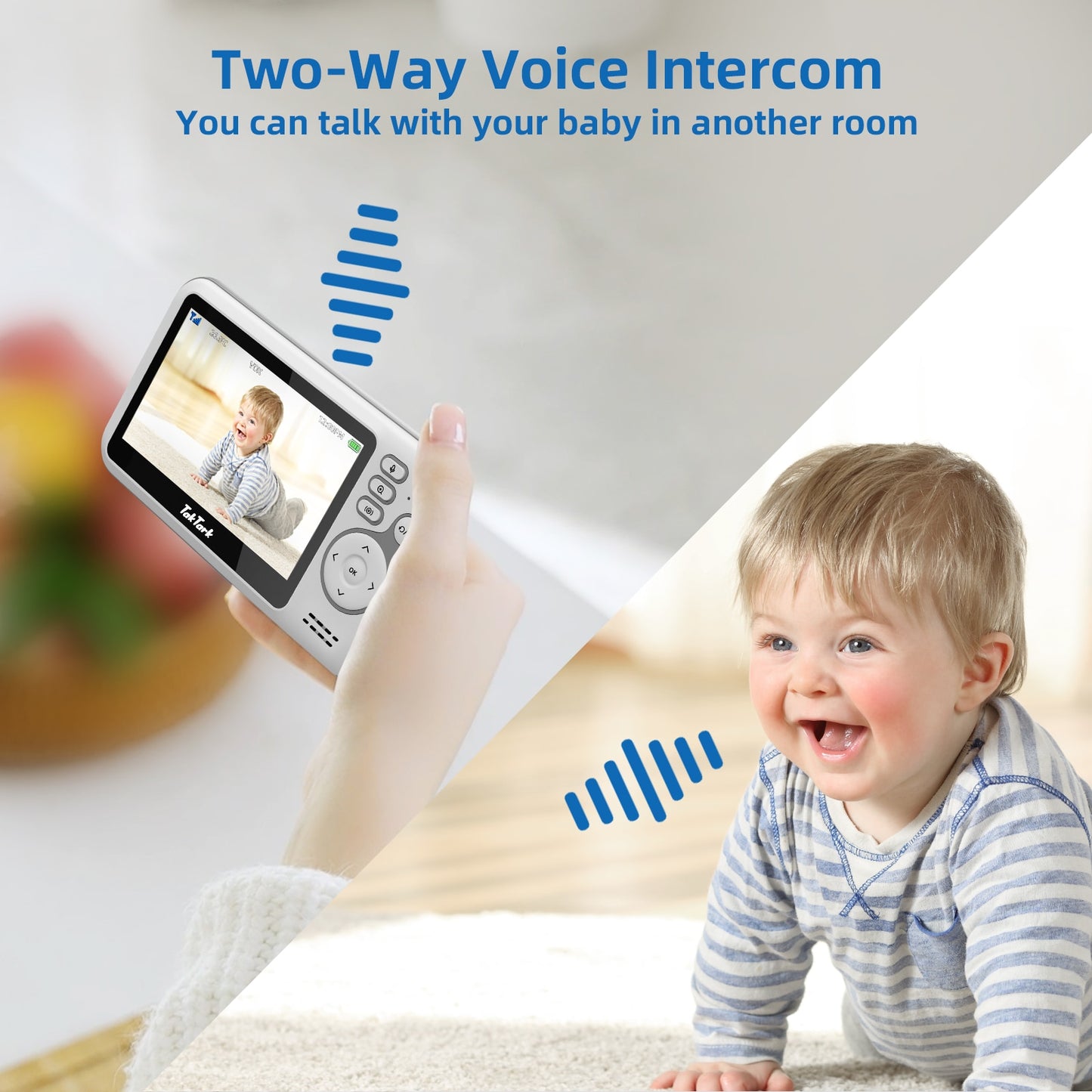 4.3 Inch Video Baby Monitor