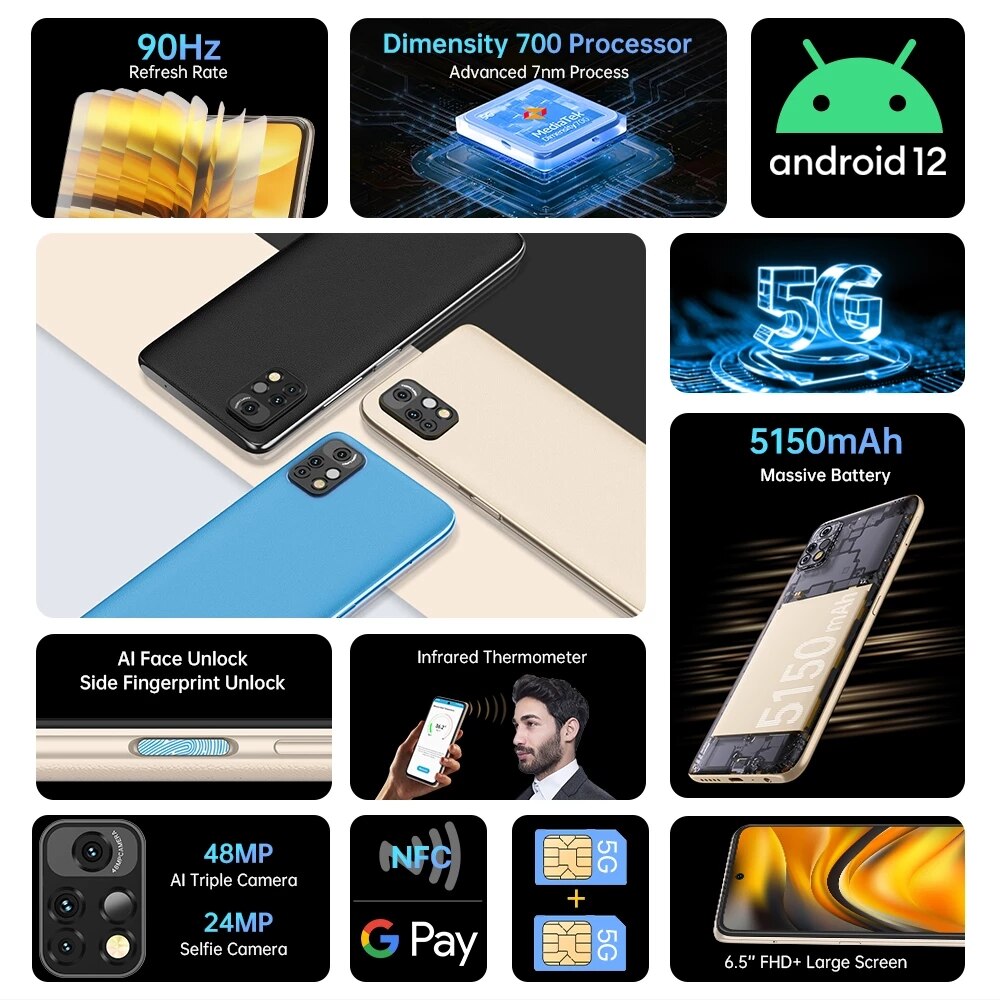UMIDIGI A13 Pro 5G Android Phone