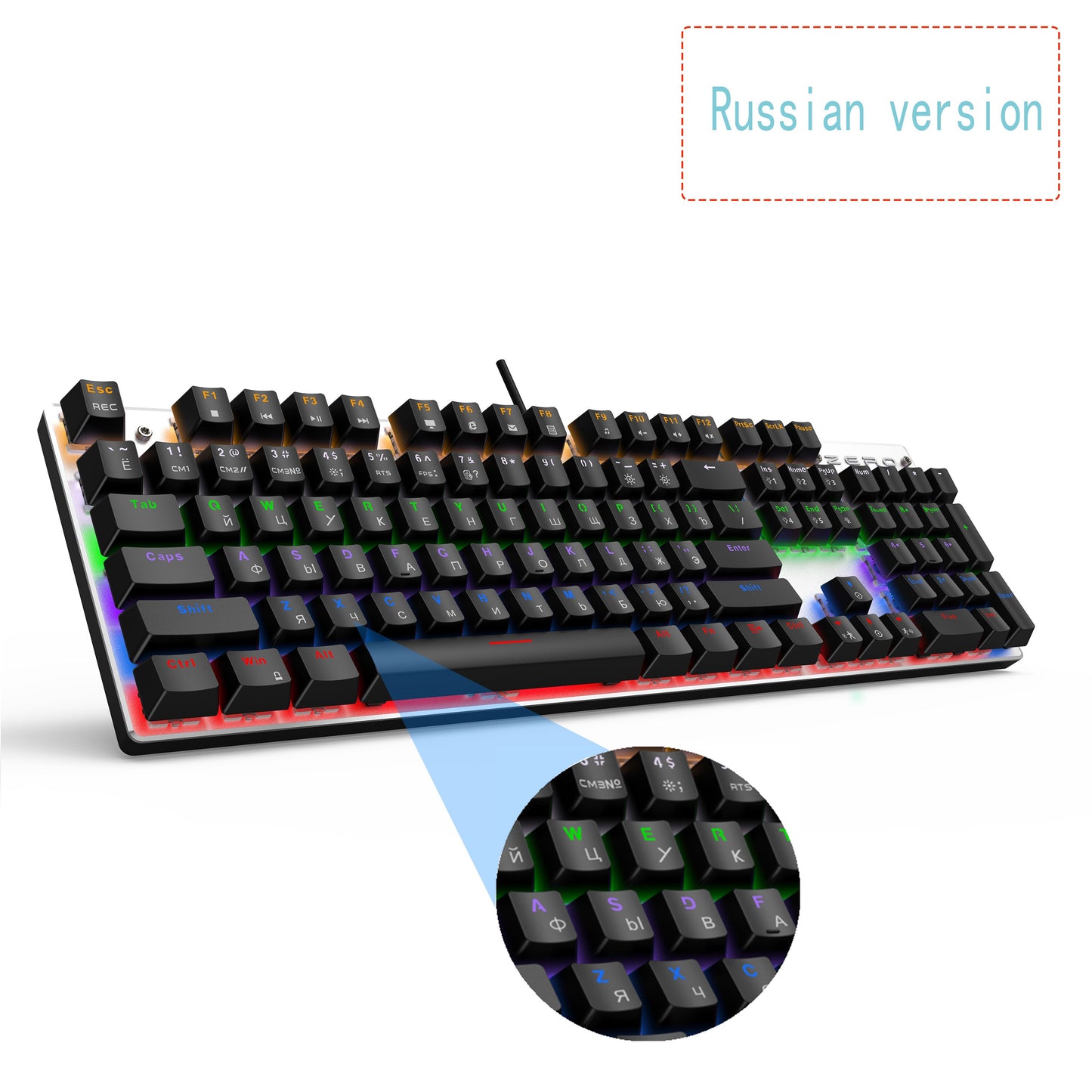 METOO Wired Gaming Keyboard
