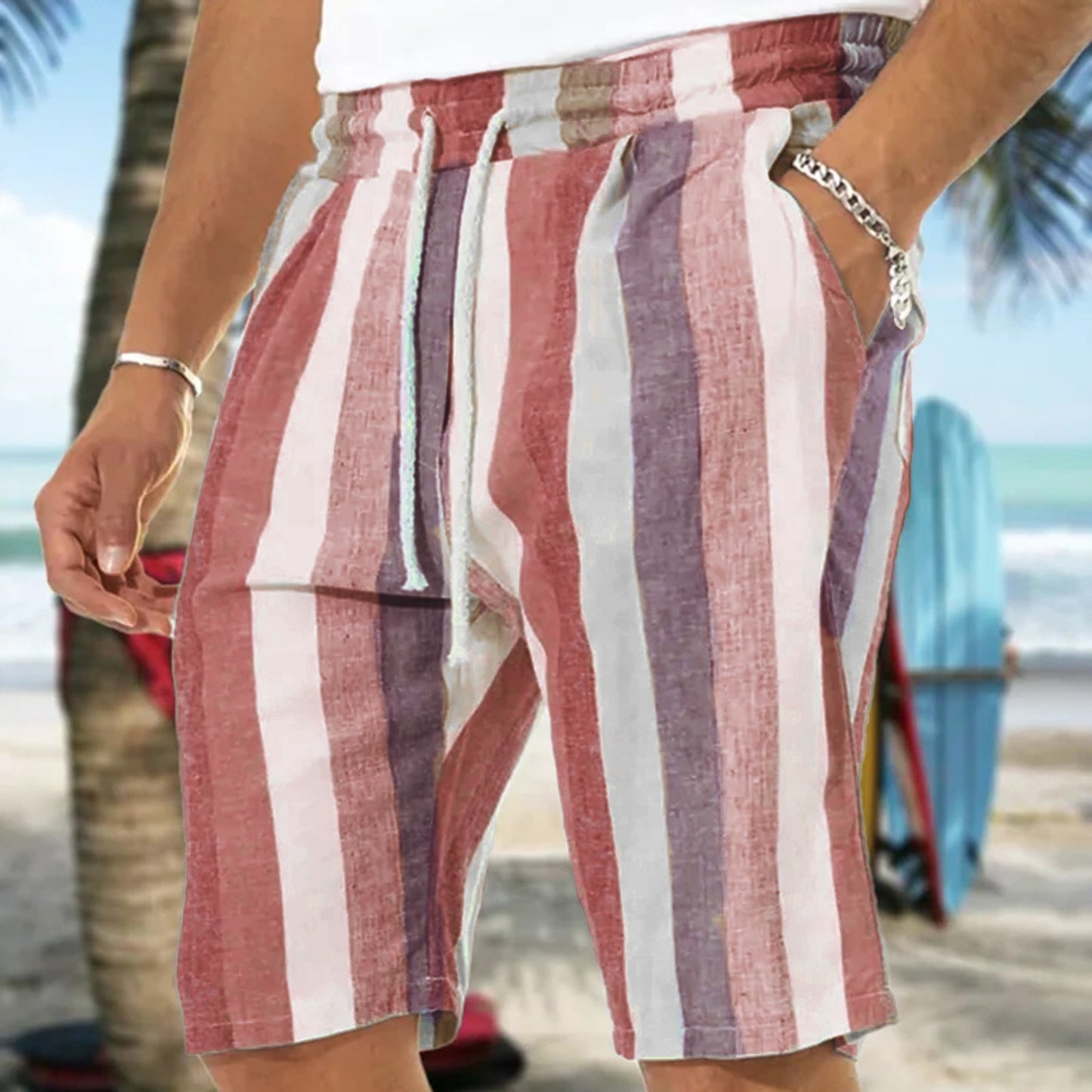Casual Italian Beach Shorts