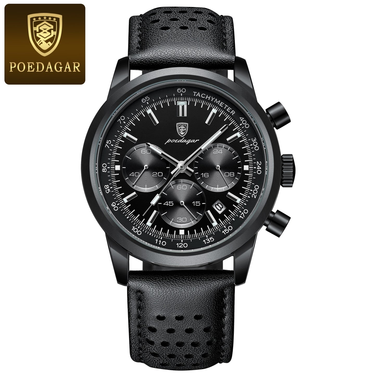 POEDAGAR High Quality Waterproof Watch
