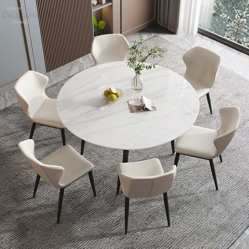 Luxury Round Dining Table Set