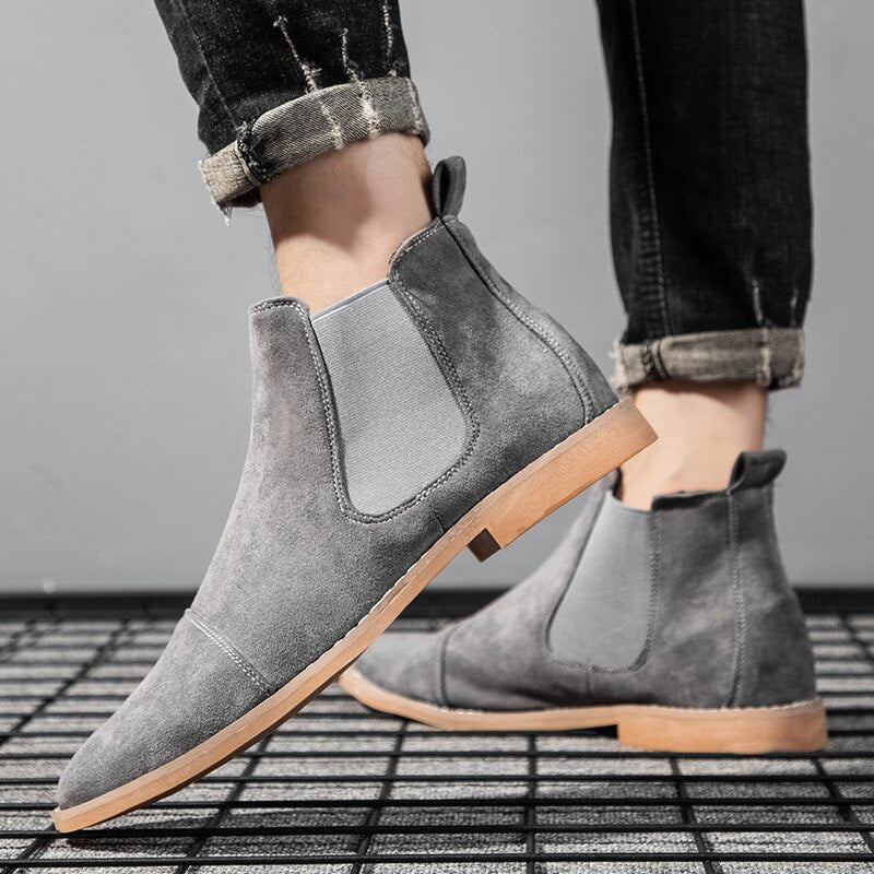Suede Chelsea Boots