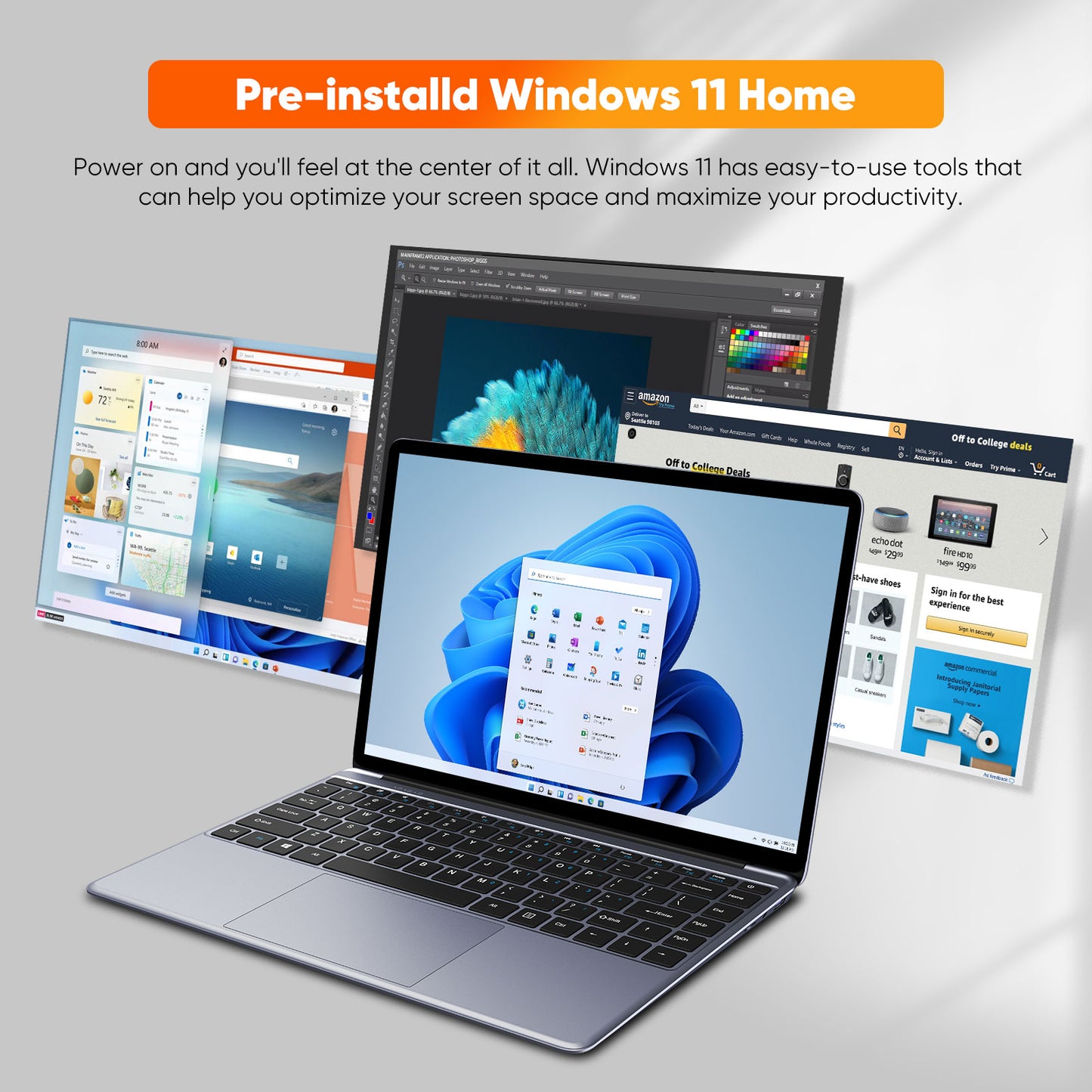 CHUWI Windows 11 HeroBook Pro