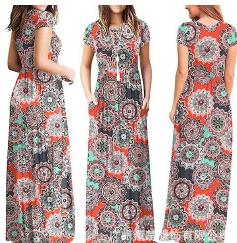 Summer Boho Long Dress