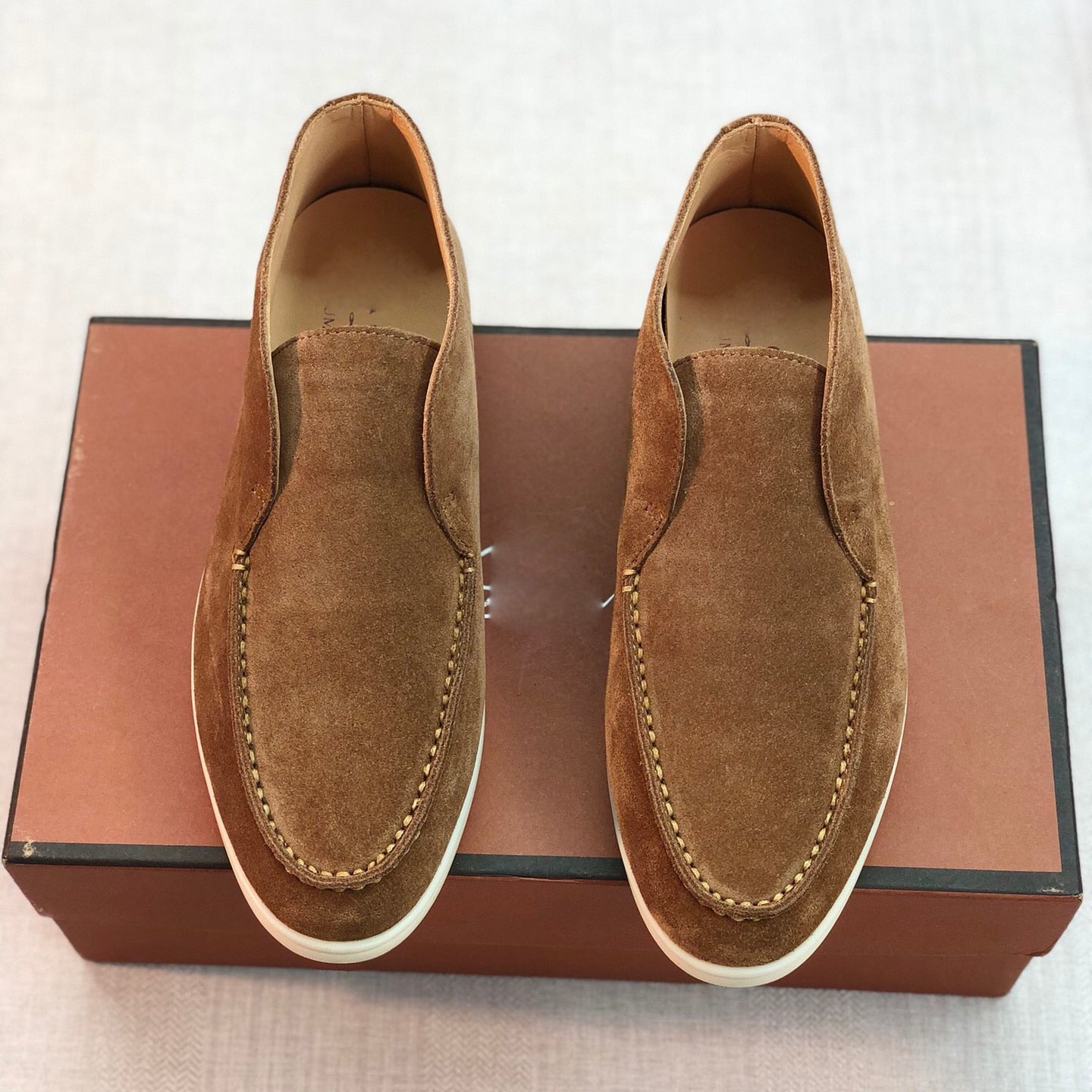 Loro Piana Cow Hide Loafers