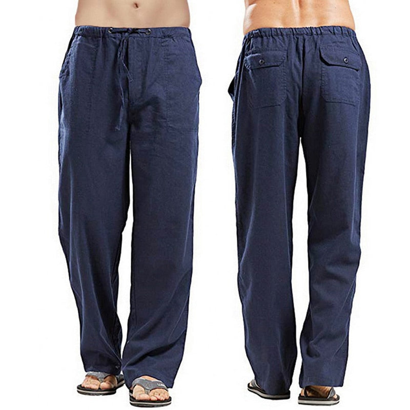 Wide Linen Pants