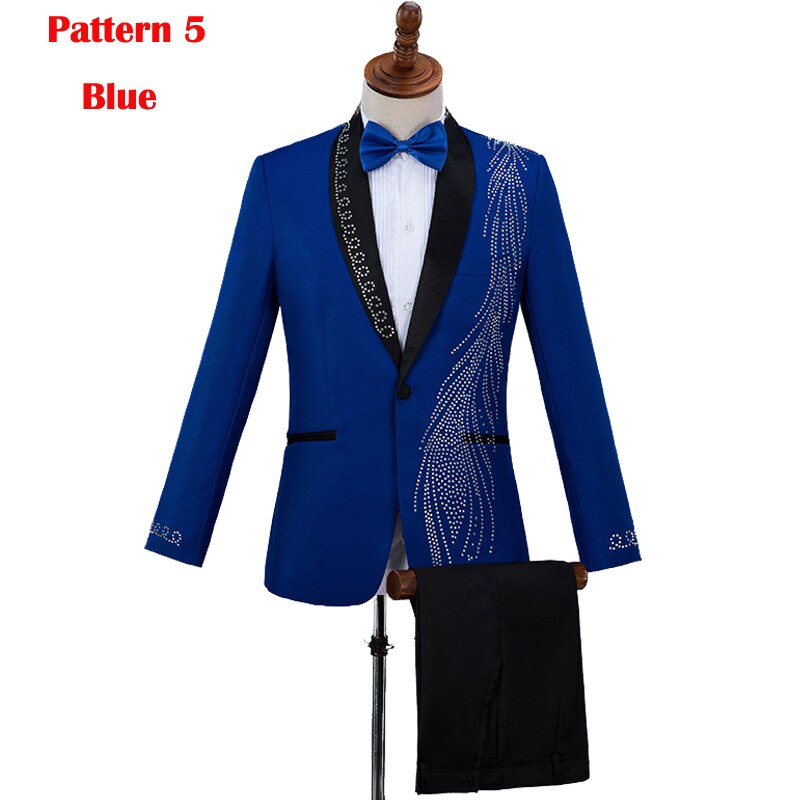 Crystal Embroidered Suit