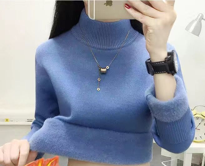 Cable Knit Turtleneck Sweater