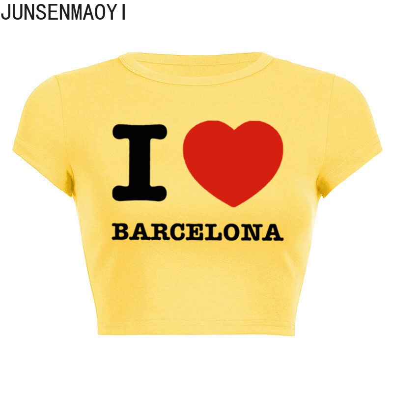 I Love Barcelona T Shirt