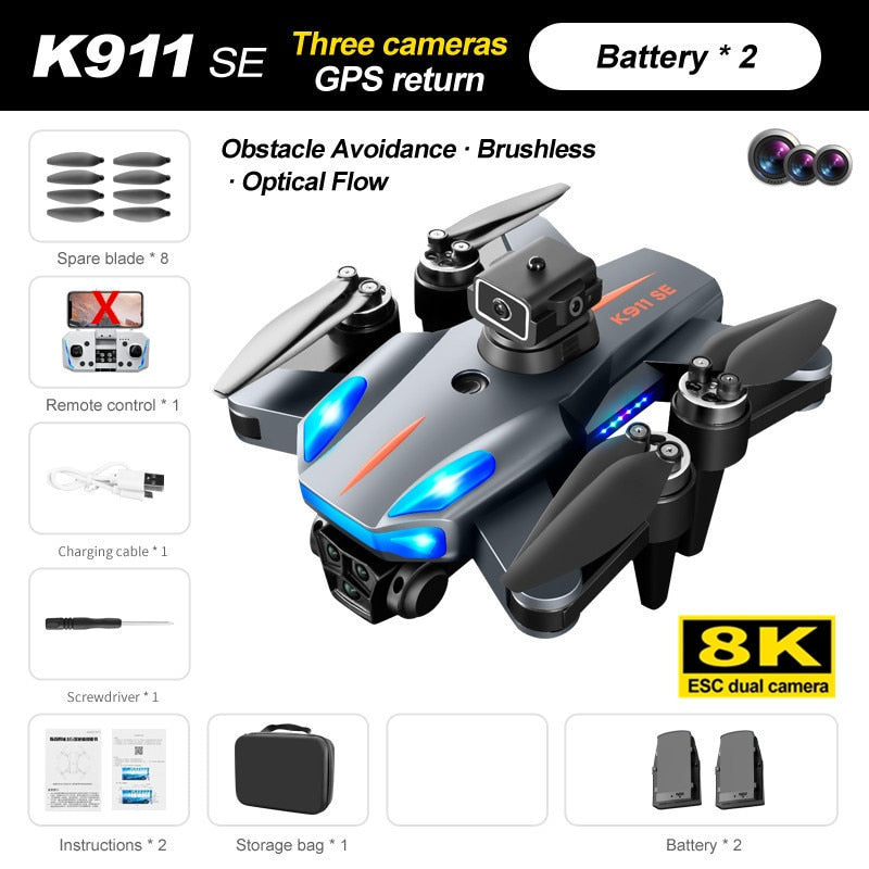 K911 GPS 4K Drone