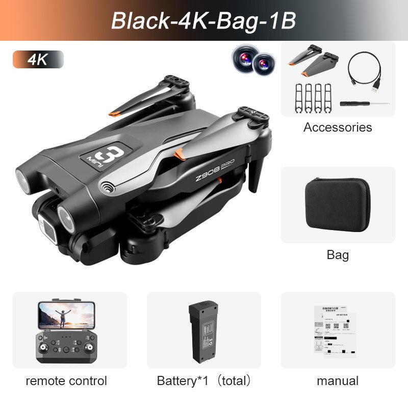 Z908 Pro Drone 4K HD Camera