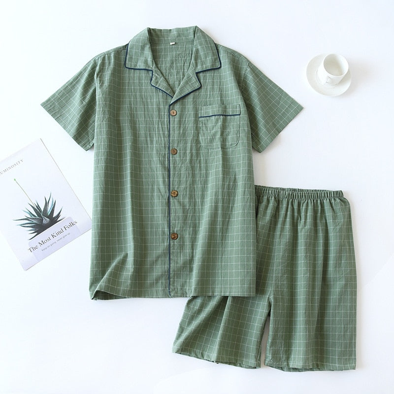 Cozy Plaid Pajama Set
