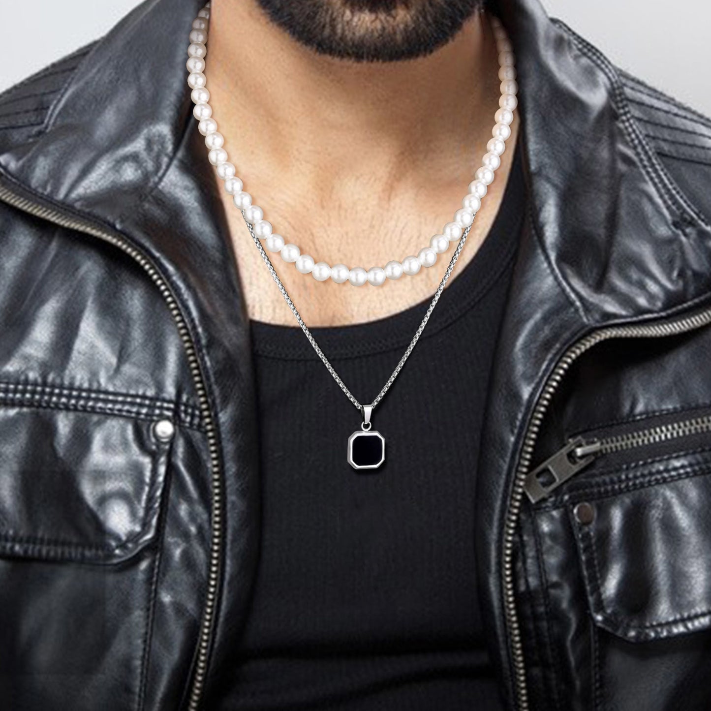 VNOX 2 piece Necklace