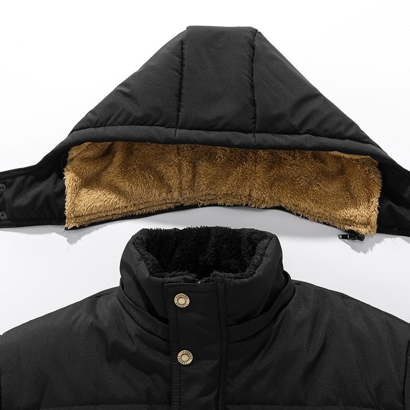 Fleece Lined Winter Parka