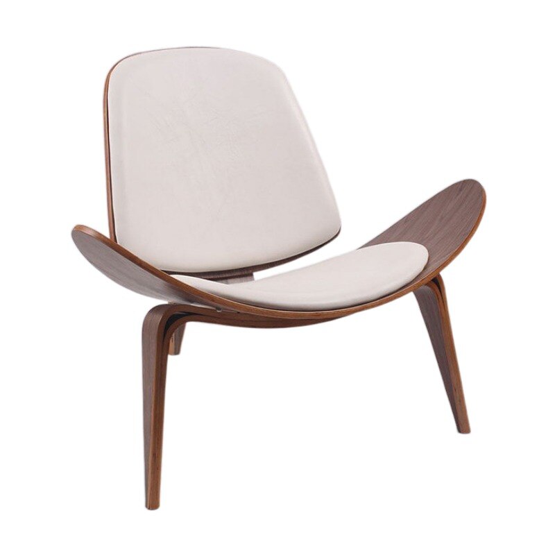 Hans Wegner Style Three-Legged Shell Chair
