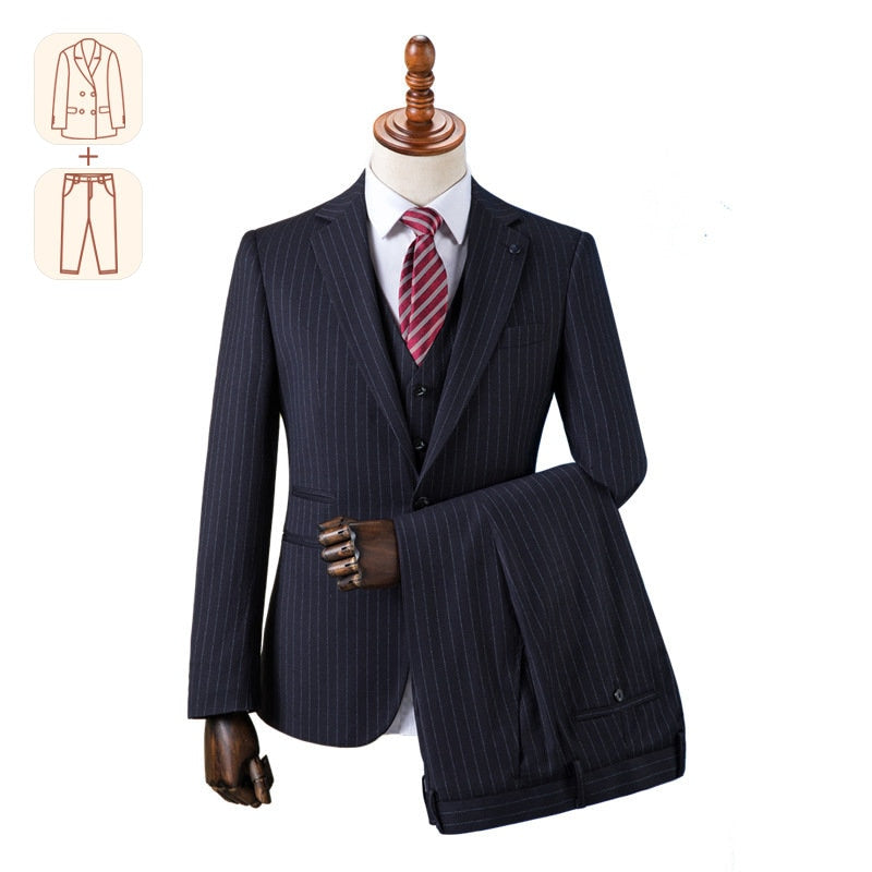 Premium British Stripe Suit