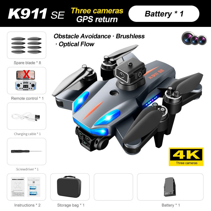 K911 GPS 4K Drone