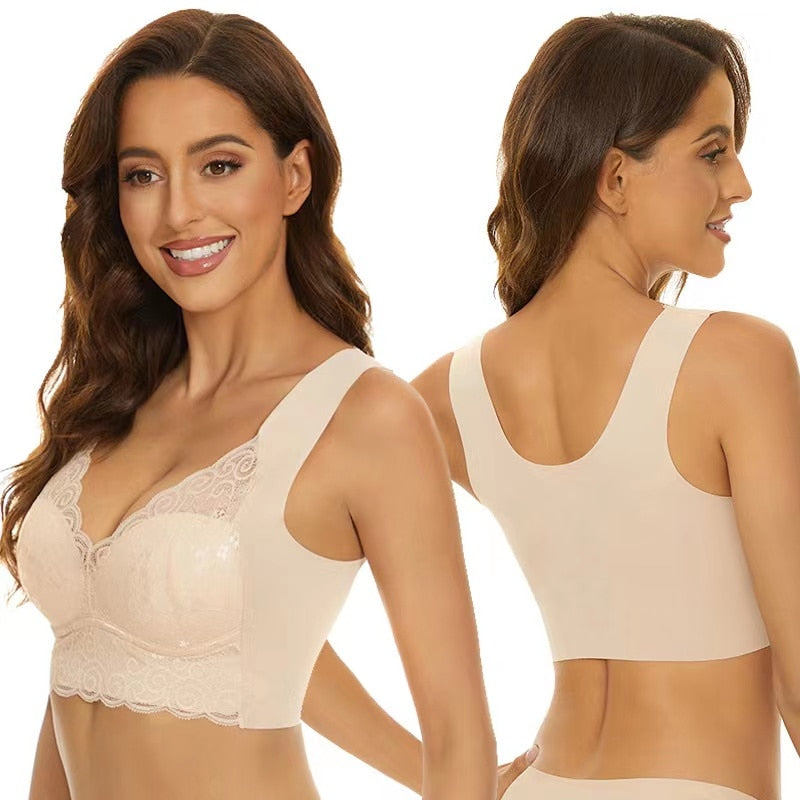 Seamless Large Size Push Up Bra