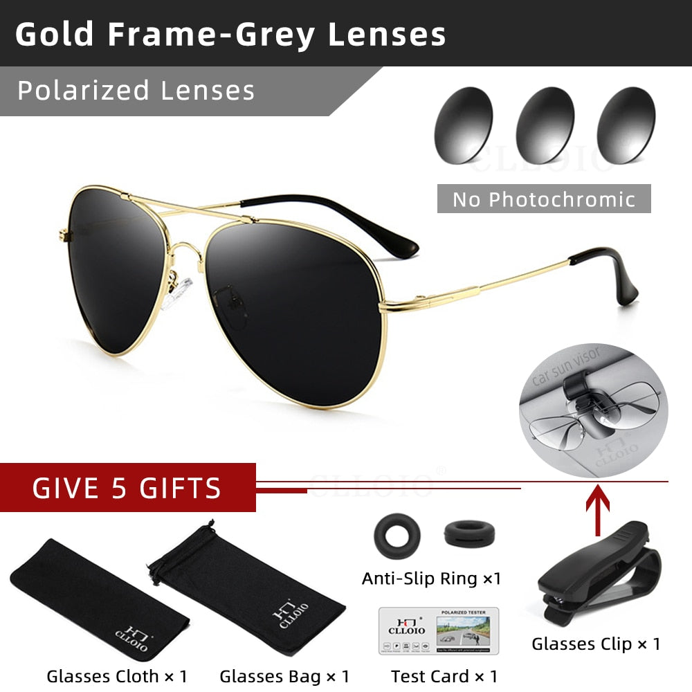 CLLOIO Titanium Alloy Sunglasses
