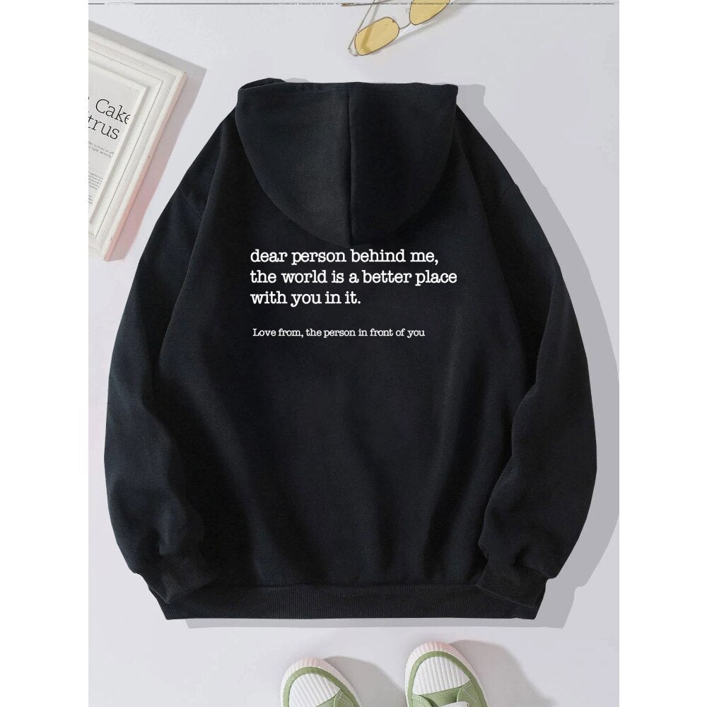 Dear Person Behind Me Hoodie