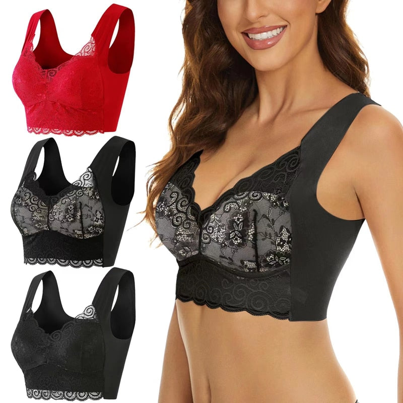 Seamless Large Size Push Up Bra