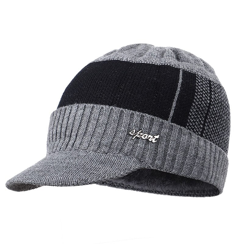 Cotton Visor Beanie