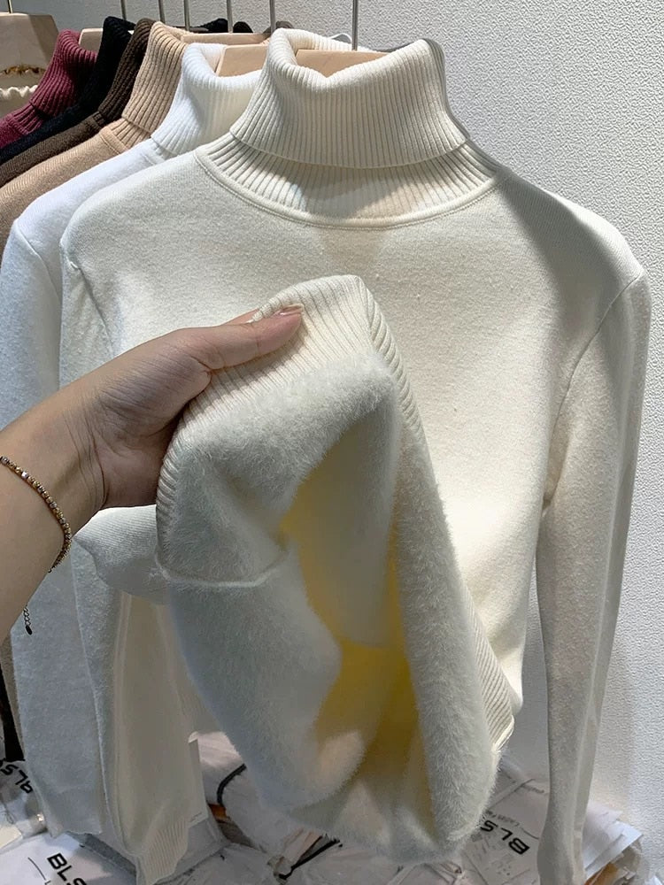 Cozy Cowl Turtleneck Sweater