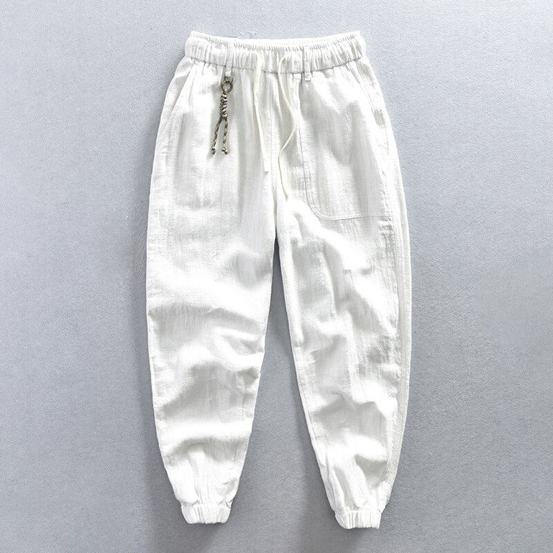 Loose Linen Casual Pants