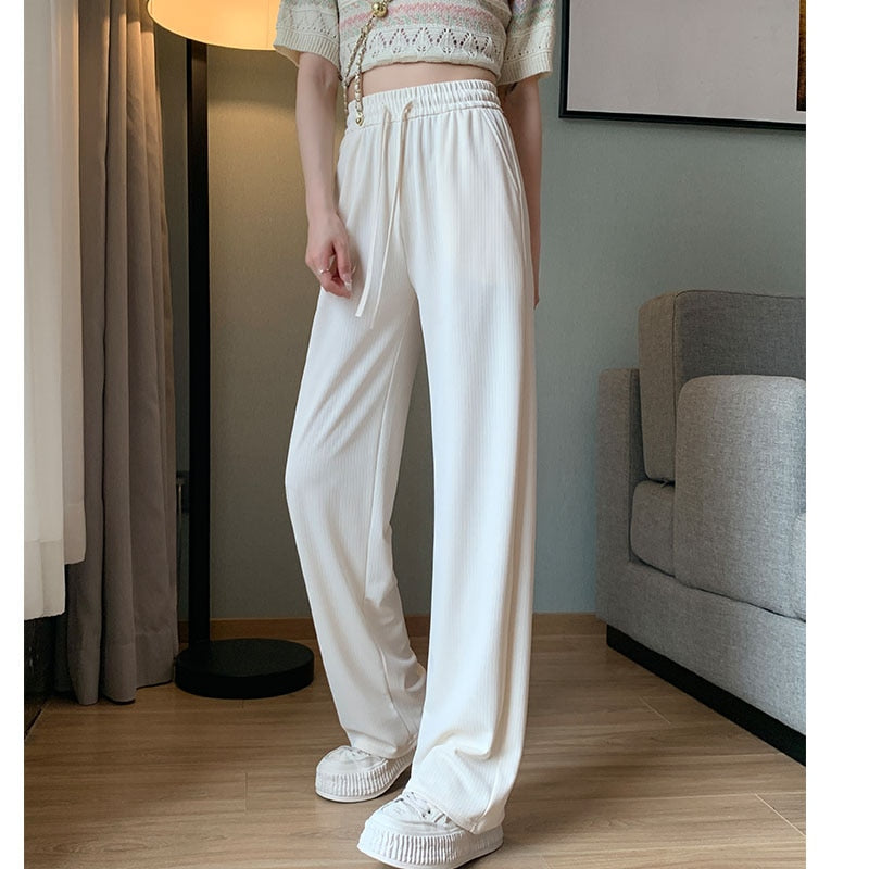 Wide-Leg Palazzo Pants