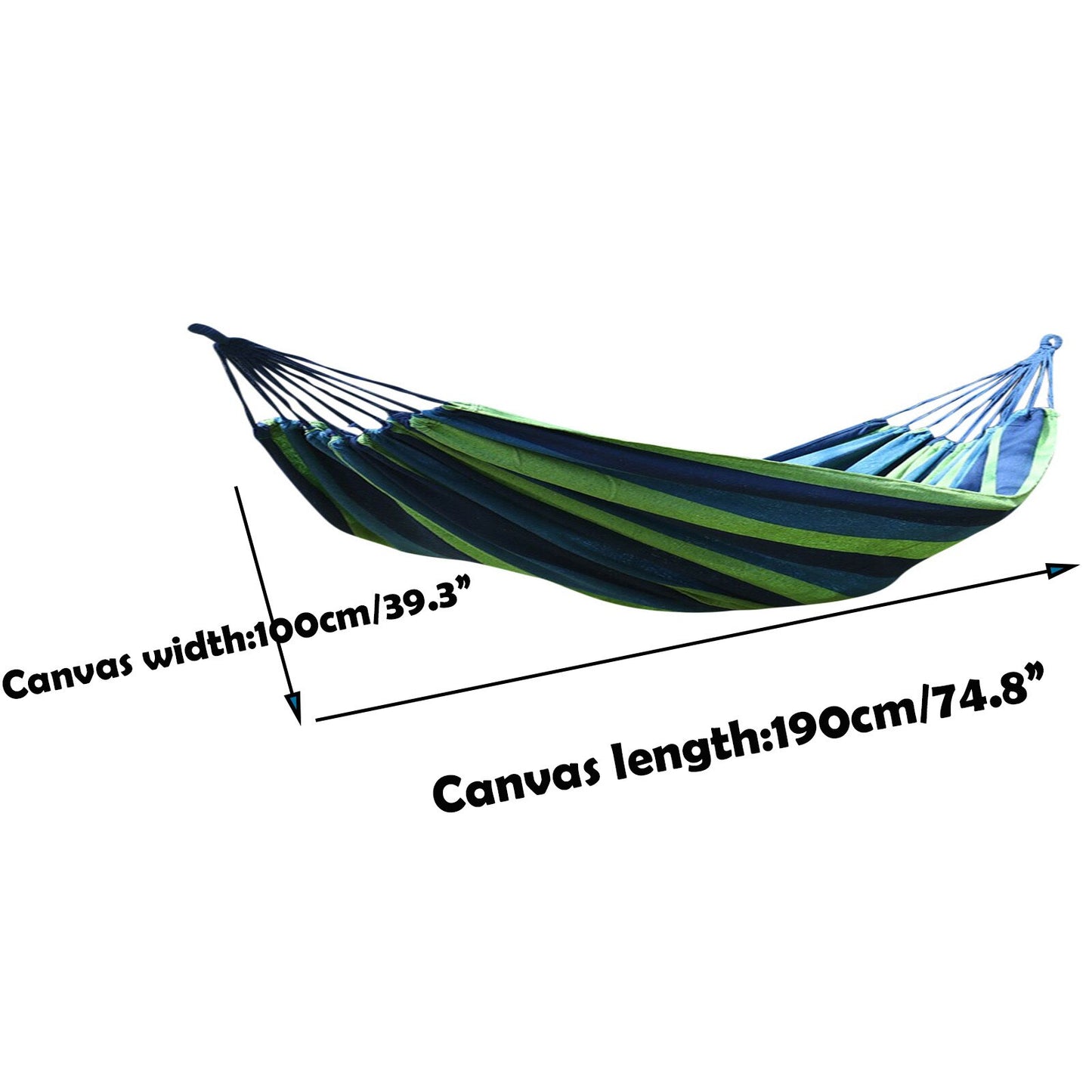 Two-Person Swinging Hammock, 200 x 150 cm