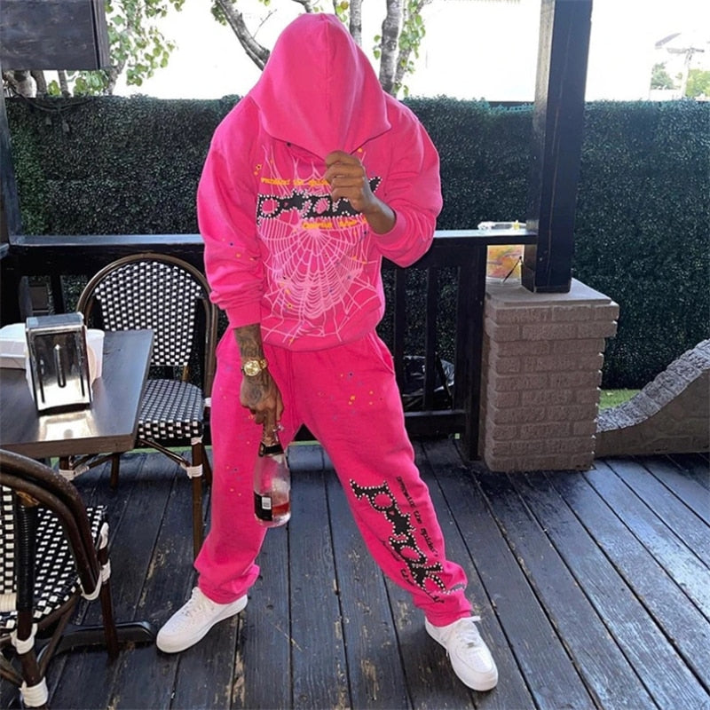 RS Pink Spider Hoodie