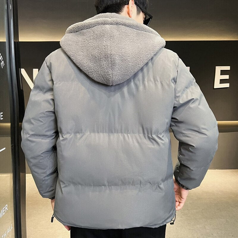 Thickened Hooded Jacket
