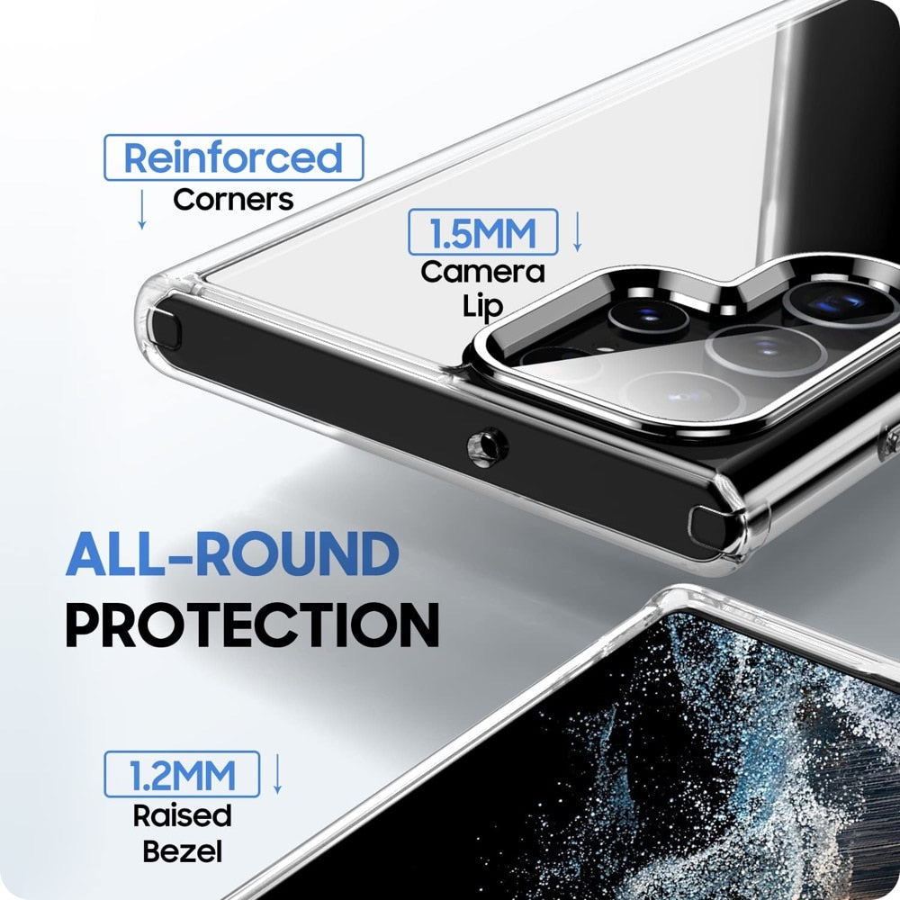 Crystal Clear Case for Samsung Galaxy