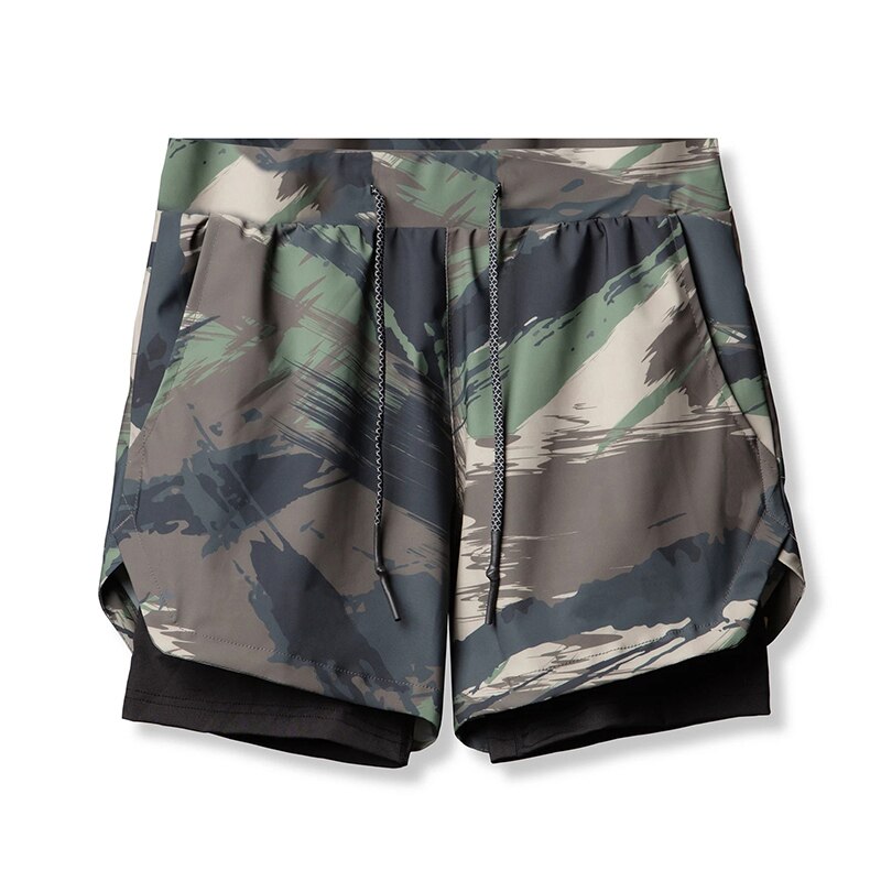 Double Deck Quick Dry Running Shorts