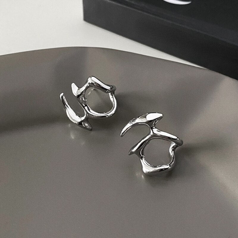 Bilandi 925 Silver Needle Earrings