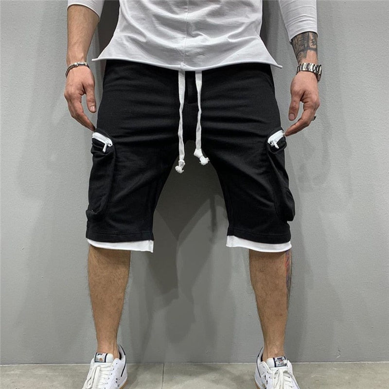 Loose Multi-Pocket Shorts