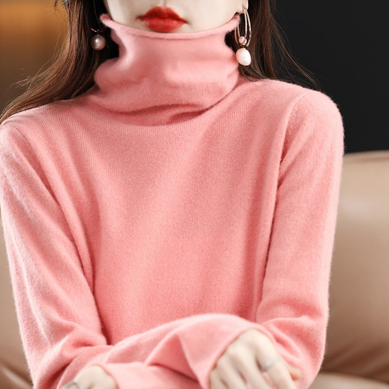 High Pullover Cashmere Sweater