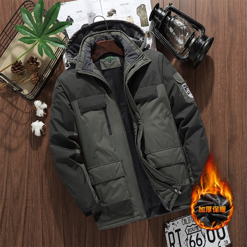 Plus Size Winter Waterproof Jacket