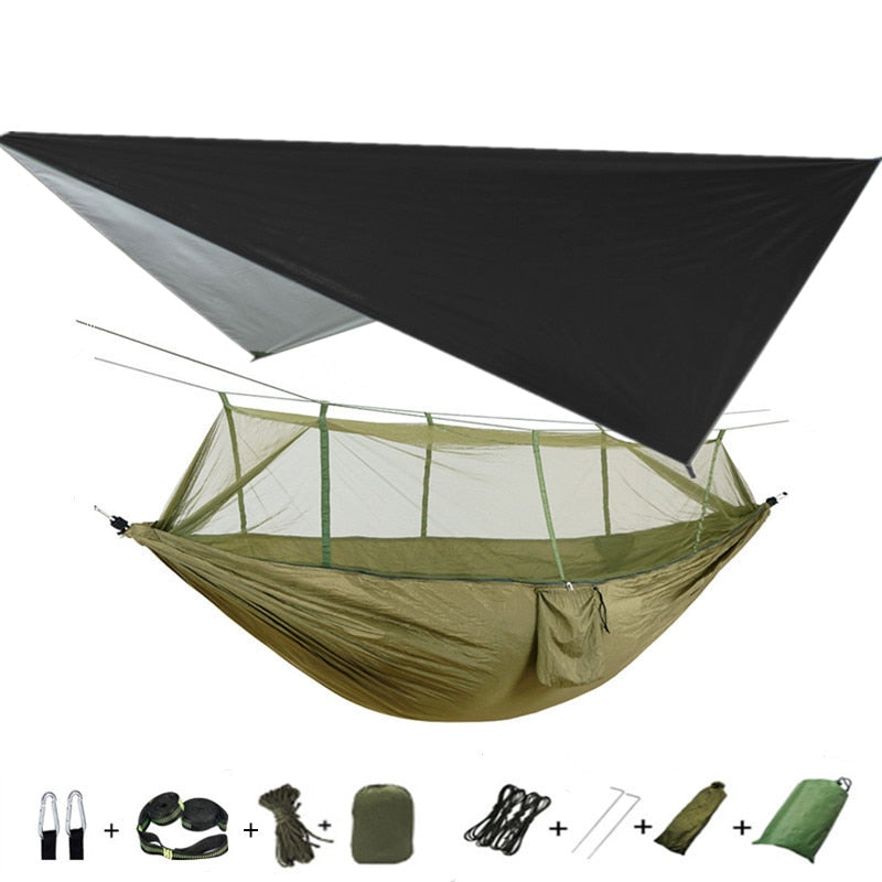 2 Person Hammock with Mosquito Net