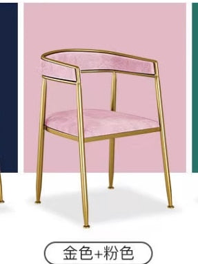 Nordic Gold Legged Dining Table