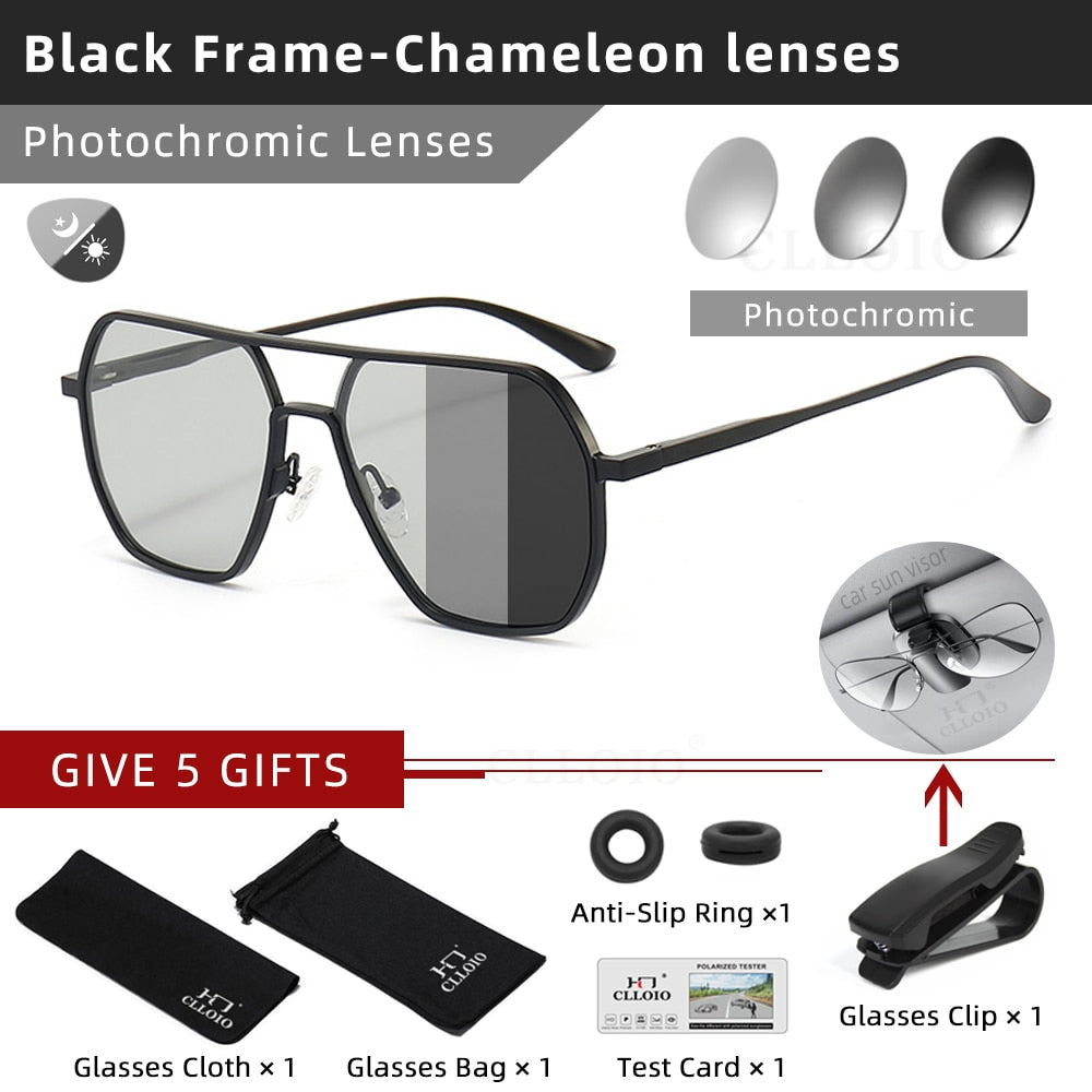 CLLOIO Aluminum Sunglasses