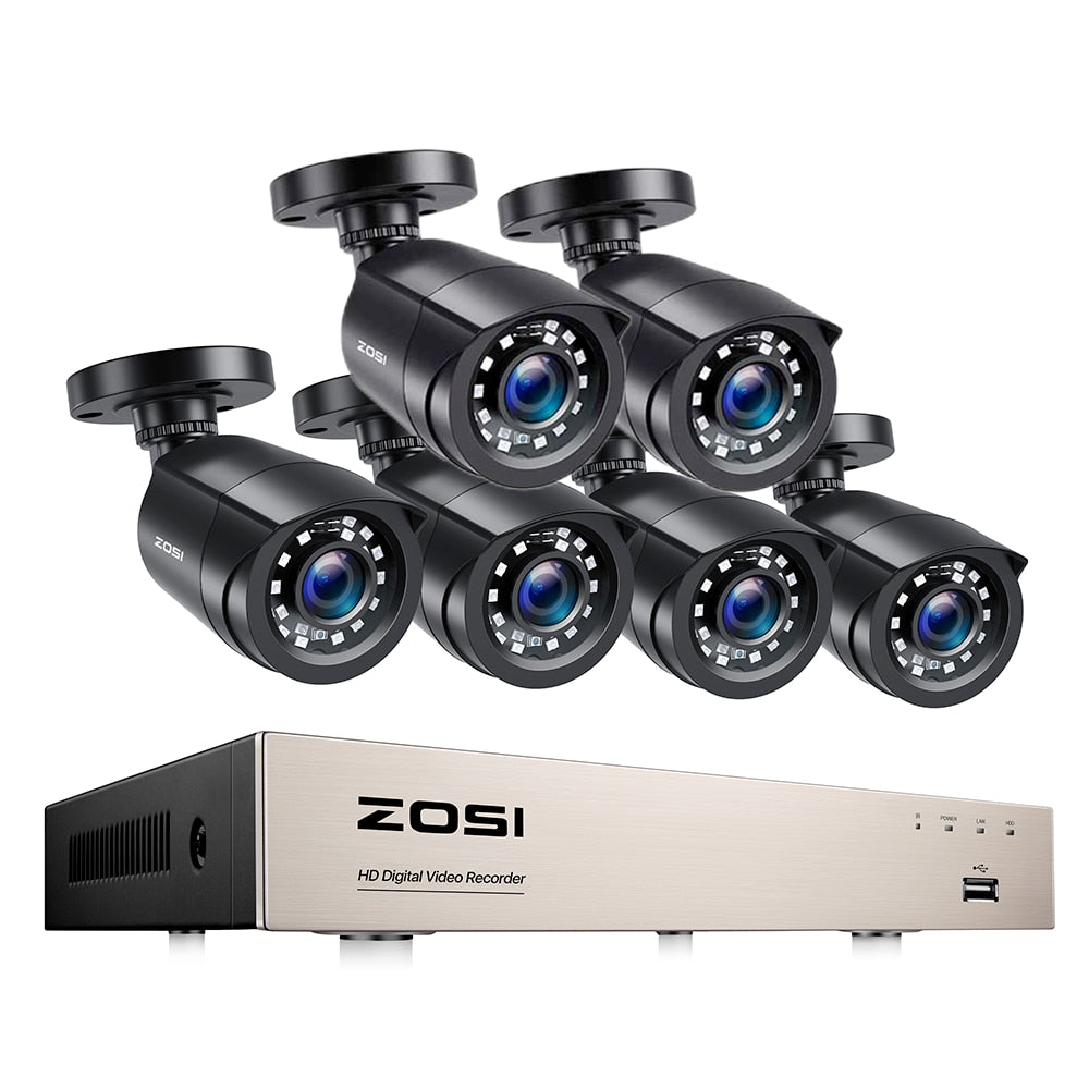 ZOSI 8CH 1080P CCTV Outdoor System