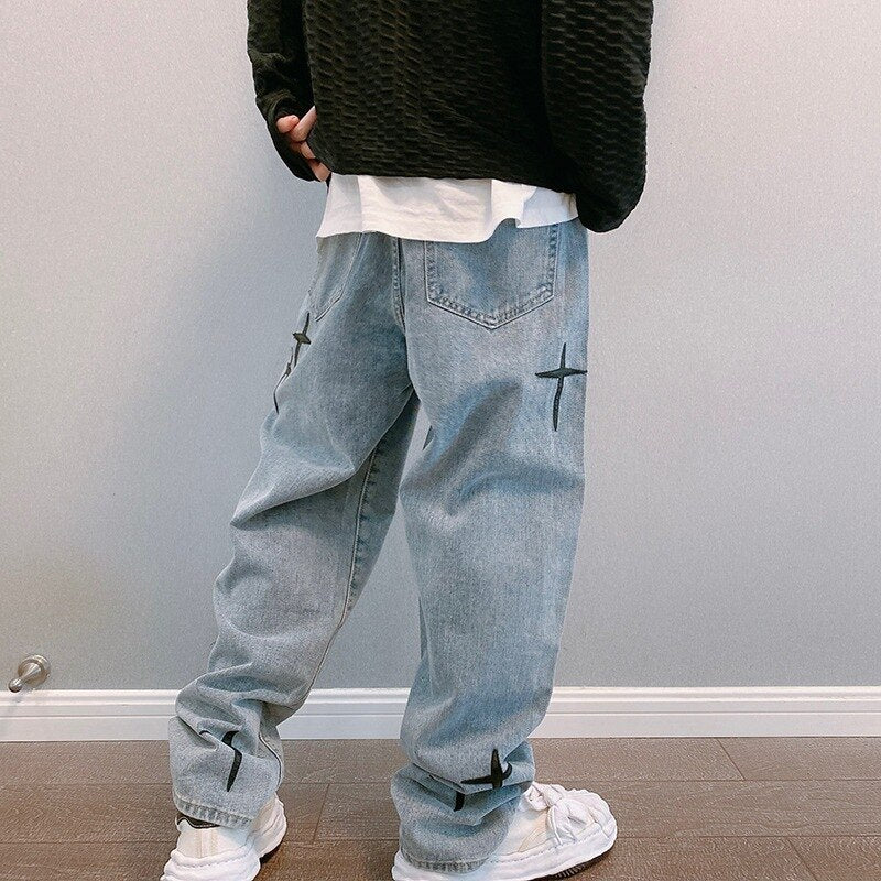 Wide Street Cargo Jeans