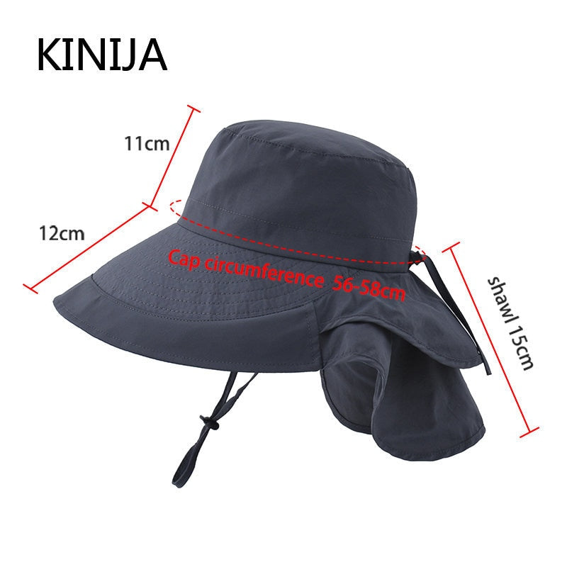 KINIJA Wide Brim Summer Hat