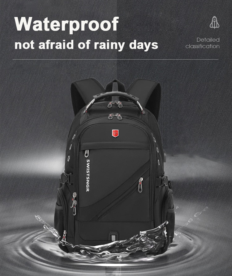 2023 Waterproof 17 Inch Laptop Backpack