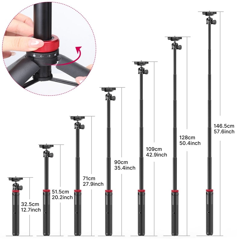 Ulanzi MT-44 Extending Smartphone Tripod