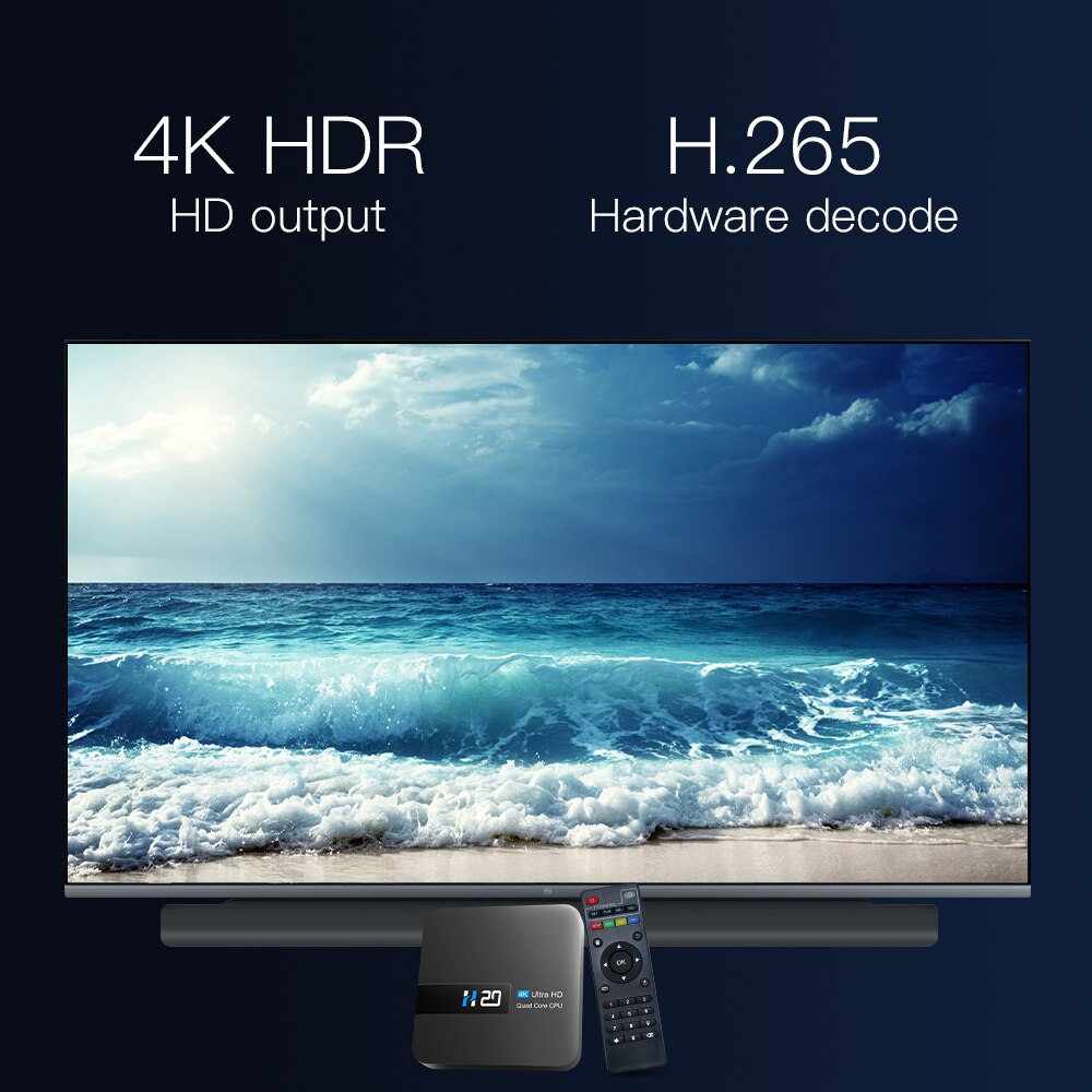 H20 Smart Android TV Box