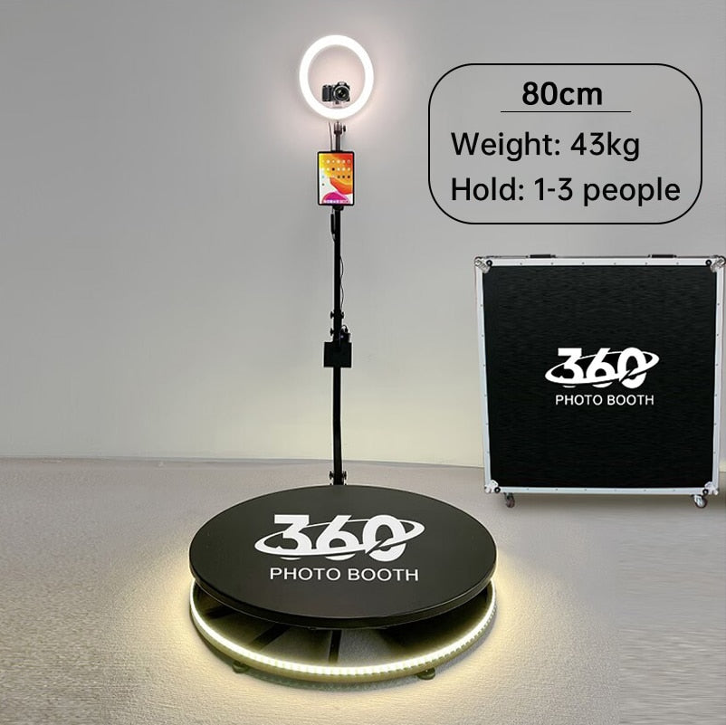 Automatic 360 Photo Booth Degree Camera Spinner
