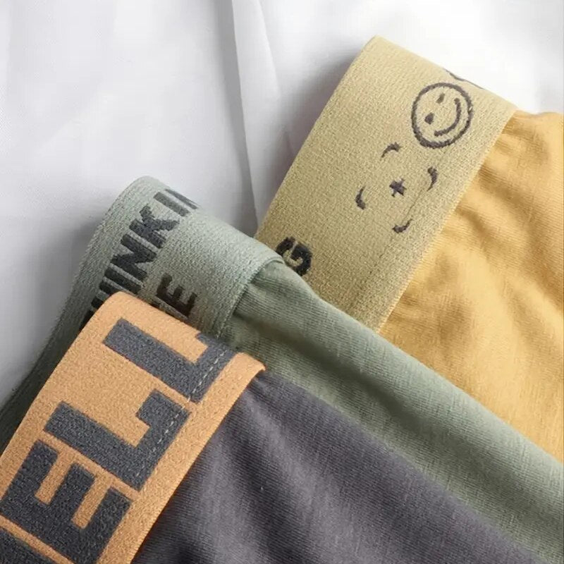 Solid Color Boxer Shorts